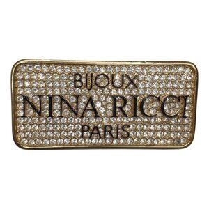 Vintage advertising Nina Ricci bijoux store display excellent condition 3.5"